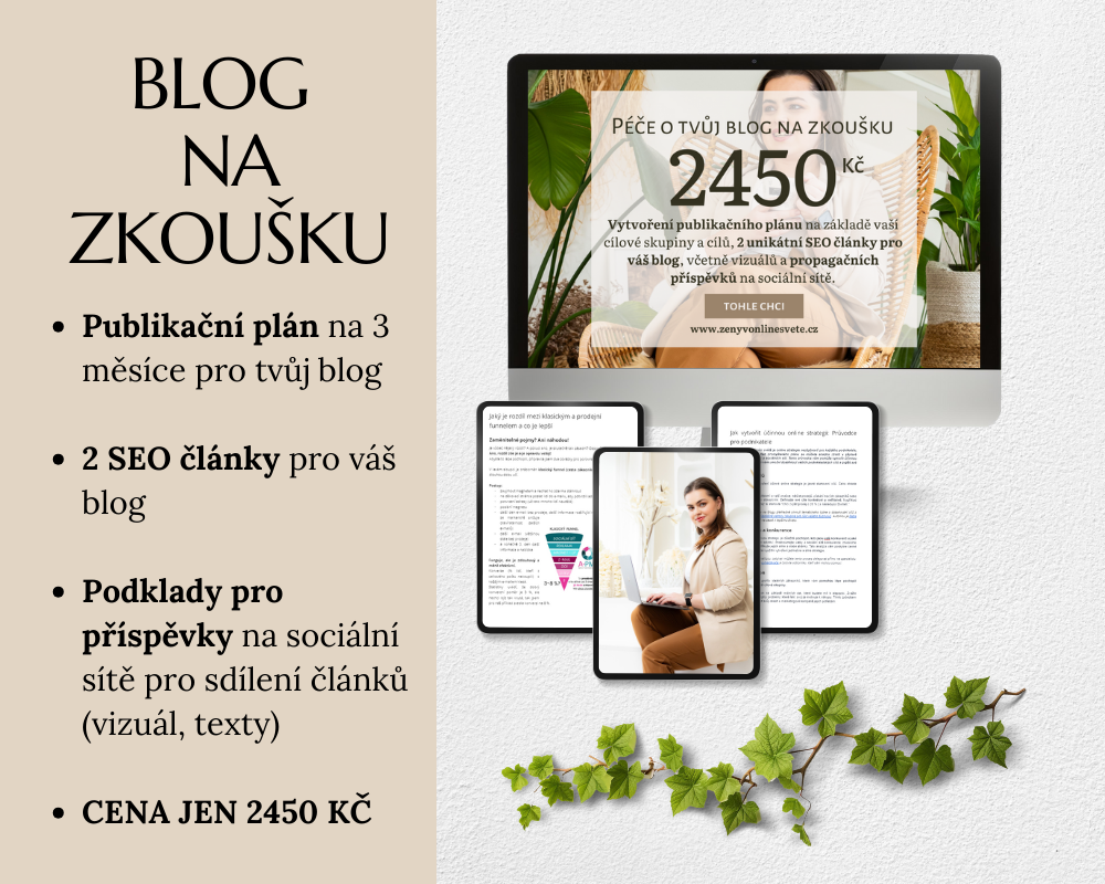 Blog na zkoušku