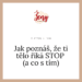 Jak poznáš, že ti tělo říká STOP (a co s tím)