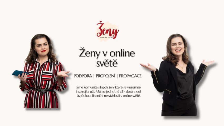 Objev projekt Ženy v online světě – komunitu, která propojuje, podporuje a zviditelňuje podnikatelky, blogerky a tvůrkyně v online podnikání.